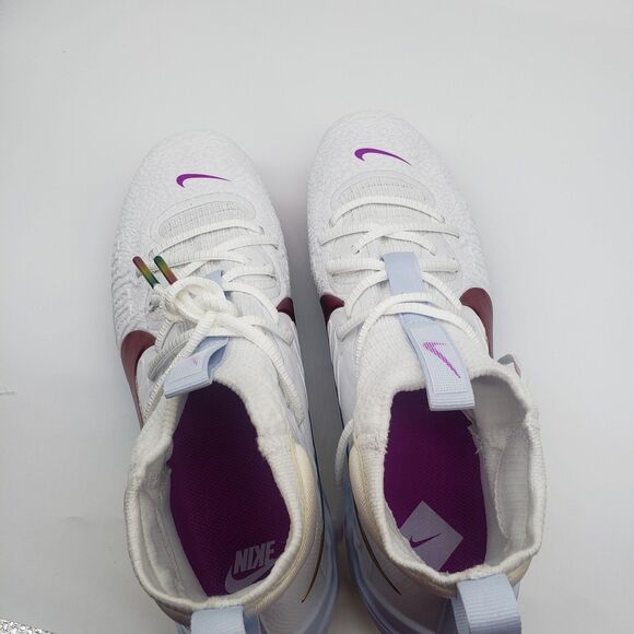 Nike Alpha Huarache Nike Vapor Edge Elite 360 Flyknit "Rainbow Swoosh" Special - Picture 9 of 10